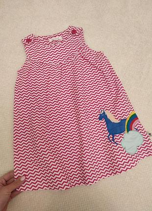 Летнее платье на девочку 3-4 года. сарафан для девочки