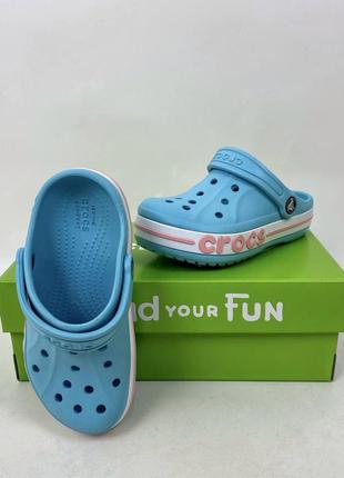 Детские кроксы crocs bayaband р. 23-35 доя девушек и парней3 фото