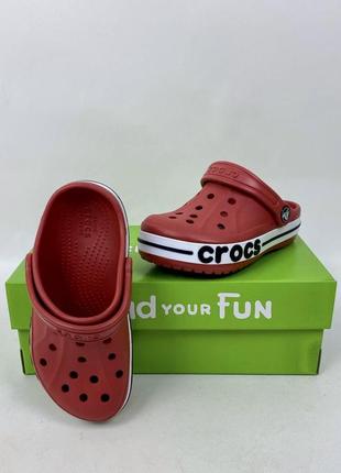 Детские кроксы crocs bayaband р. 23-35 доя девушек и парней2 фото