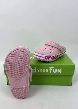 Детские кроксы crocs bayaband р. 23-35 доя девушек и парней5 фото