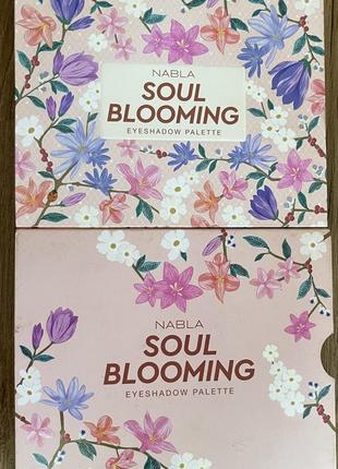 Тени палетка nabla soul blooming1 фото