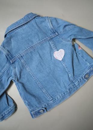 Джинсова куртка для дівчинки 💕6 фото