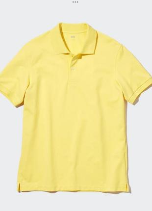 Поло футболка dry uniqlo