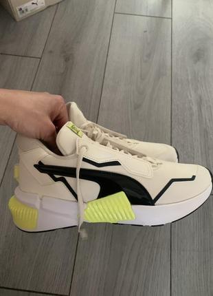 Кросівки puma  provoke xt fm wn eggnog-soft fluo yellow2 фото