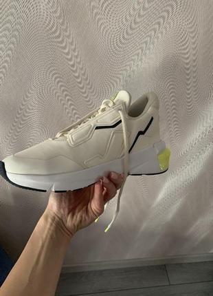 Кросівки puma  provoke xt fm wn eggnog-soft fluo yellow4 фото