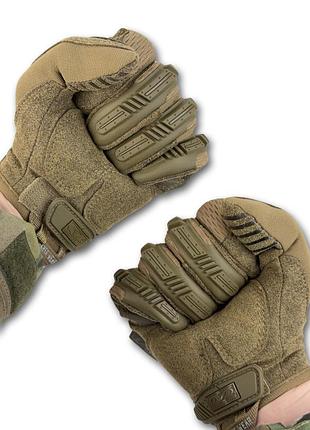 Перчатки mechanix m-pact койот размер s 7