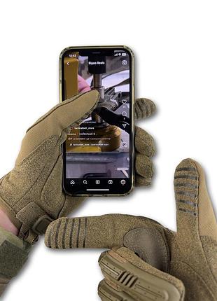 Перчатки mechanix m-pact койот размер s 10