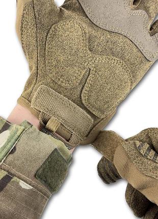 Перчатки mechanix m-pact койот размер s 4