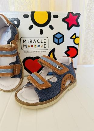 Сандалии для мальчика miracle me