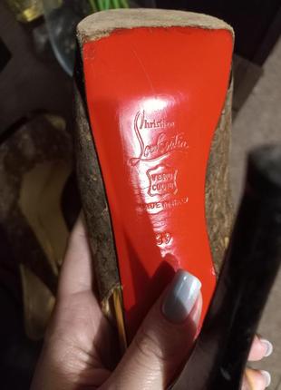 Босоніжки christian louboutin paris6 фото