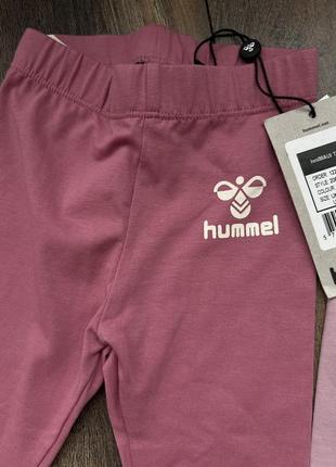 Якісні нові штанішки від hummel розмір 4/6 и 6/9. міс4 фото