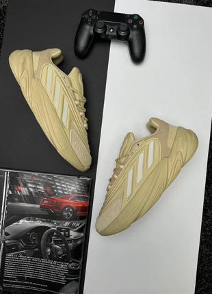 Мужские кроссовки adidas originals ozelia beige3 фото