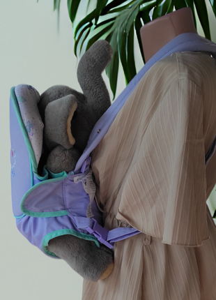 Дитячий рюкзак слінг кенгуру переноска для немовлят snugli caress5 фото