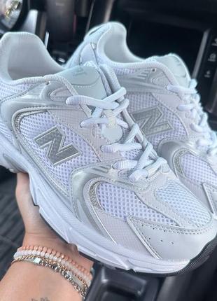 New balance 530 silver уценка