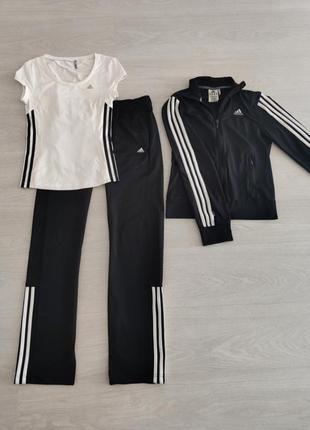 Фирменный костюм тройка adidas2 фото