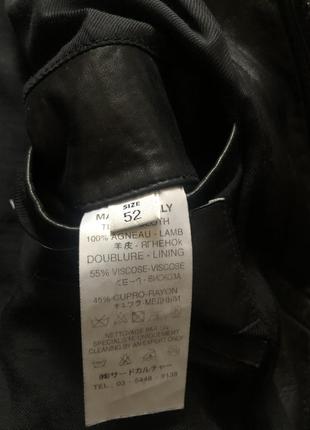 Кожаная куртка givenchy m оригинал lux