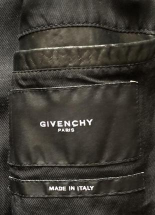 Кожаная куртка givenchy m оригинал lux