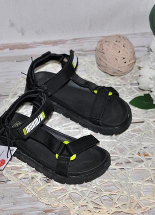 31/32/33 размер новые фирменные спортивные босоножки сандалии мальчишку sinsay5 фото