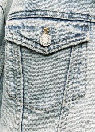 Укорочена джинсова куртка trf6 фото