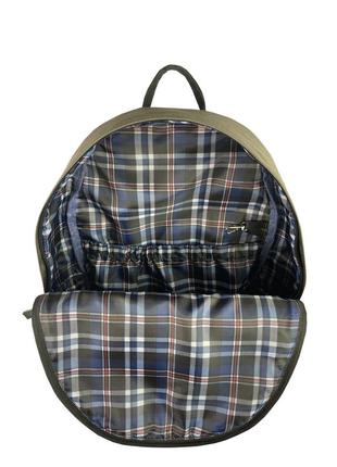 Классический городской рюкзак, мужской, женский рюкзак унисекс из водонепроницаемого нейлона хаки6 фото