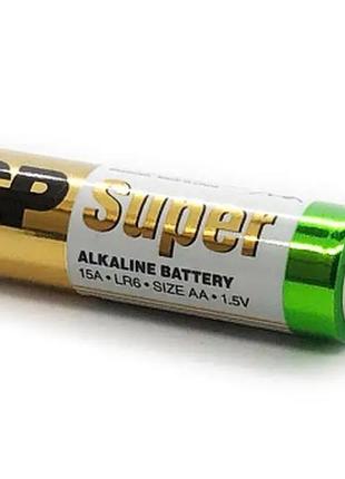 Батарейка gp super alkaline aa lr6 2