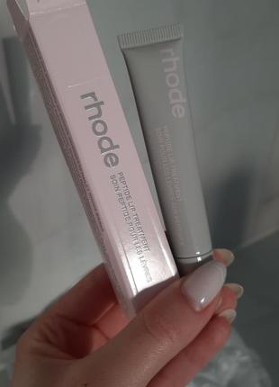 Оригінал! бальзам блиск для губ rhode з ароматом кавуна lip peptide treatment2 фото