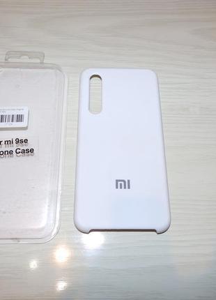 Чохол силікон silicone case xiaomi 9 se2 фото