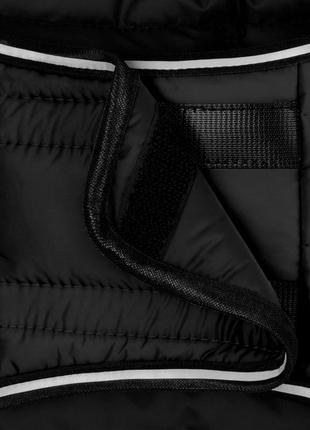 Курточка-накидка для собак airyvest, xs, b 33-41 см, с 18-26 см черный4 фото