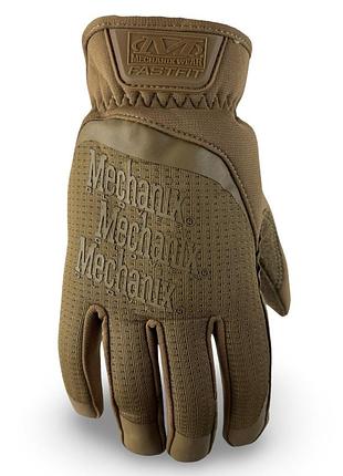 Перчатки mechanix tactical fastfit койот размер l