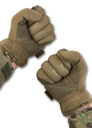 Перчатки mechanix tactical fastfit койот размер l 7