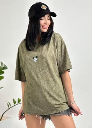 Жіноча футболка тай-дай -варьонка, з принтом , хлопок1 фото
