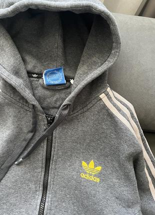 Спортивна кофта з начосом толстовка adidas s