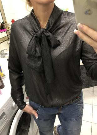 Блузка , металевий відлив , бант , costes ,італія