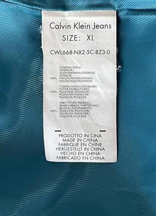 Куртка демисезонная calvin klein (оригинал) женская р. xl10 фото