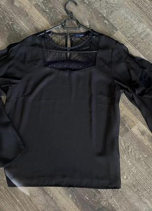 Блуза сітка горох