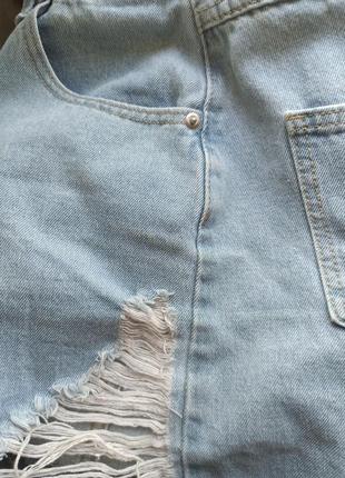 Юбка джинсовая юбка, юбка-миди4 фото