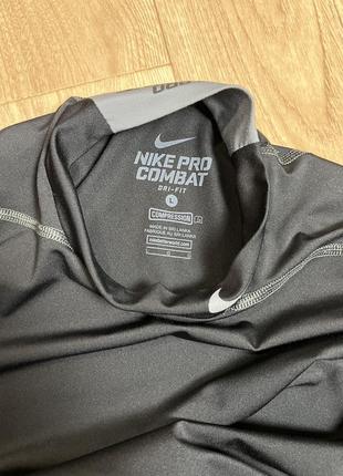 Компресійний лонгслів nike pro combat3 фото