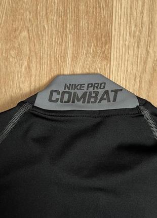 Компресійний лонгслів nike pro combat6 фото