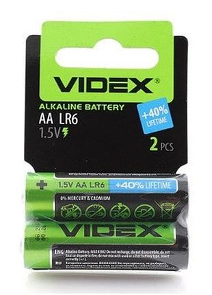 Батарейка alkaline videx aa lr6