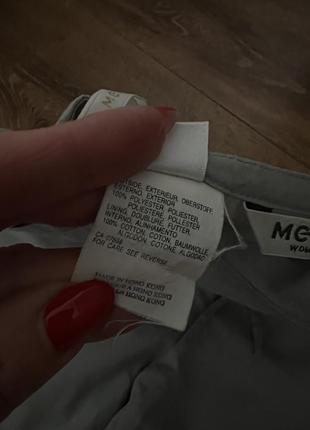 Стильні сірі штани карго брендове на підкладці mexx повсякденні, з кишенями, клеш, палаццо5 фото