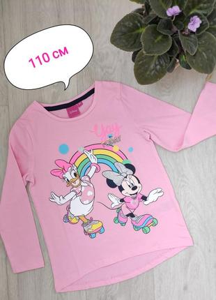 Футболка с длинным рукавом disney, р.110 см