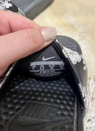 Женские тапочки шлепанцы nike nike victori one slide print2 фото