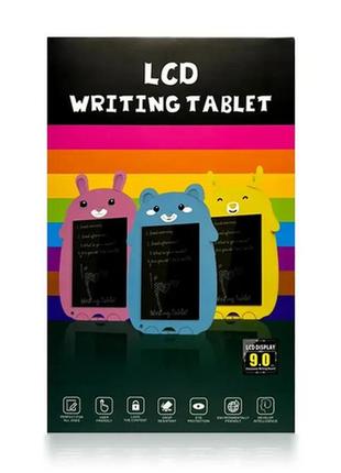 Планшет графічний 9" дитячий кольоровий lcd writing tablet gy-wt-0901