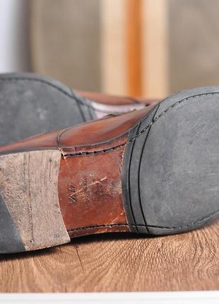 Шкіряні туфлі монки pasito double monk strap shoes - 41.5 -6 фото