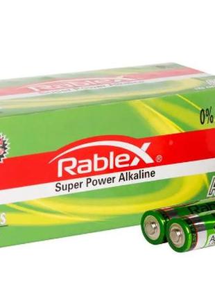 Батарейка alkaline rablex aa lr6