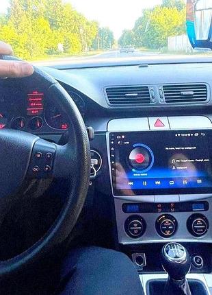 Магнітола android volkswagen passat b7, b6, cc, 2/32, 4 ядра + рамка!