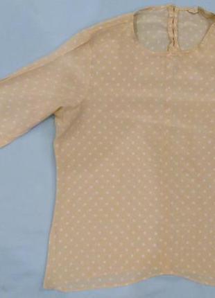 Шифонова блуза zara basic. розмір m1 фото