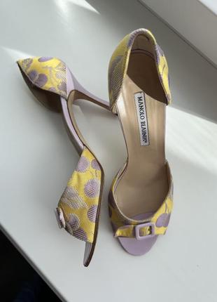 Босоножки manolo blahnik оригинал3 фото