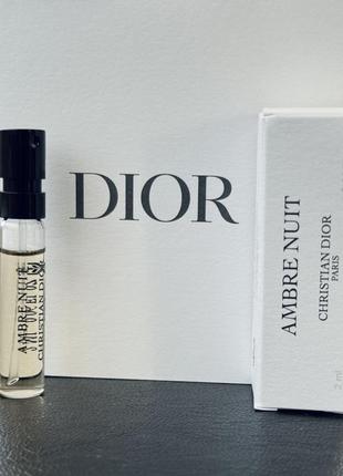 Ambre nuit dior 2 ml