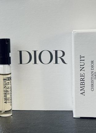 Ambre nuit dior 2 ml3 фото